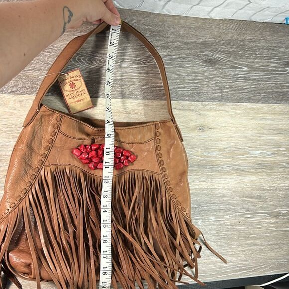 NWT Lucky Brand fringe shoulder bag - Picture 9 of 9
